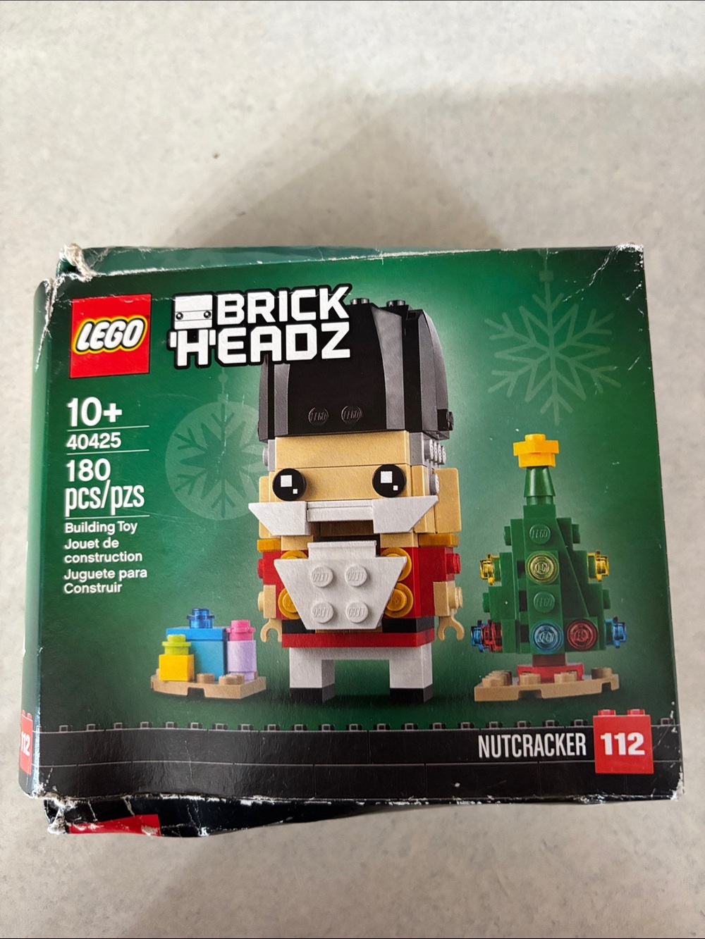 Lego BrickHeadz Nutcracker Set - Red, Green, White, Black, Yellow